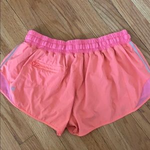 Women’s Lululemon running shorts. Size 12.
